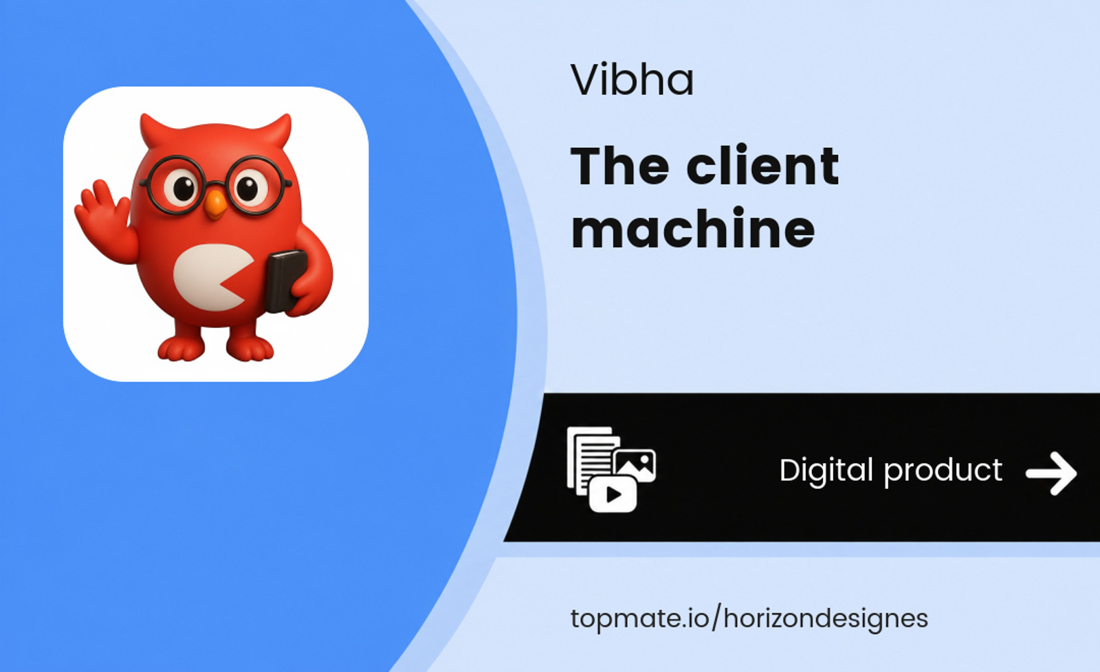 The client machine with Vibha