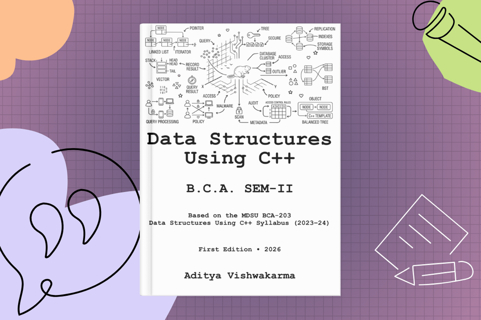 Data Structures Using C++- BCA-203 (Sem-II, MDSU) with Aditya Vishwakarma