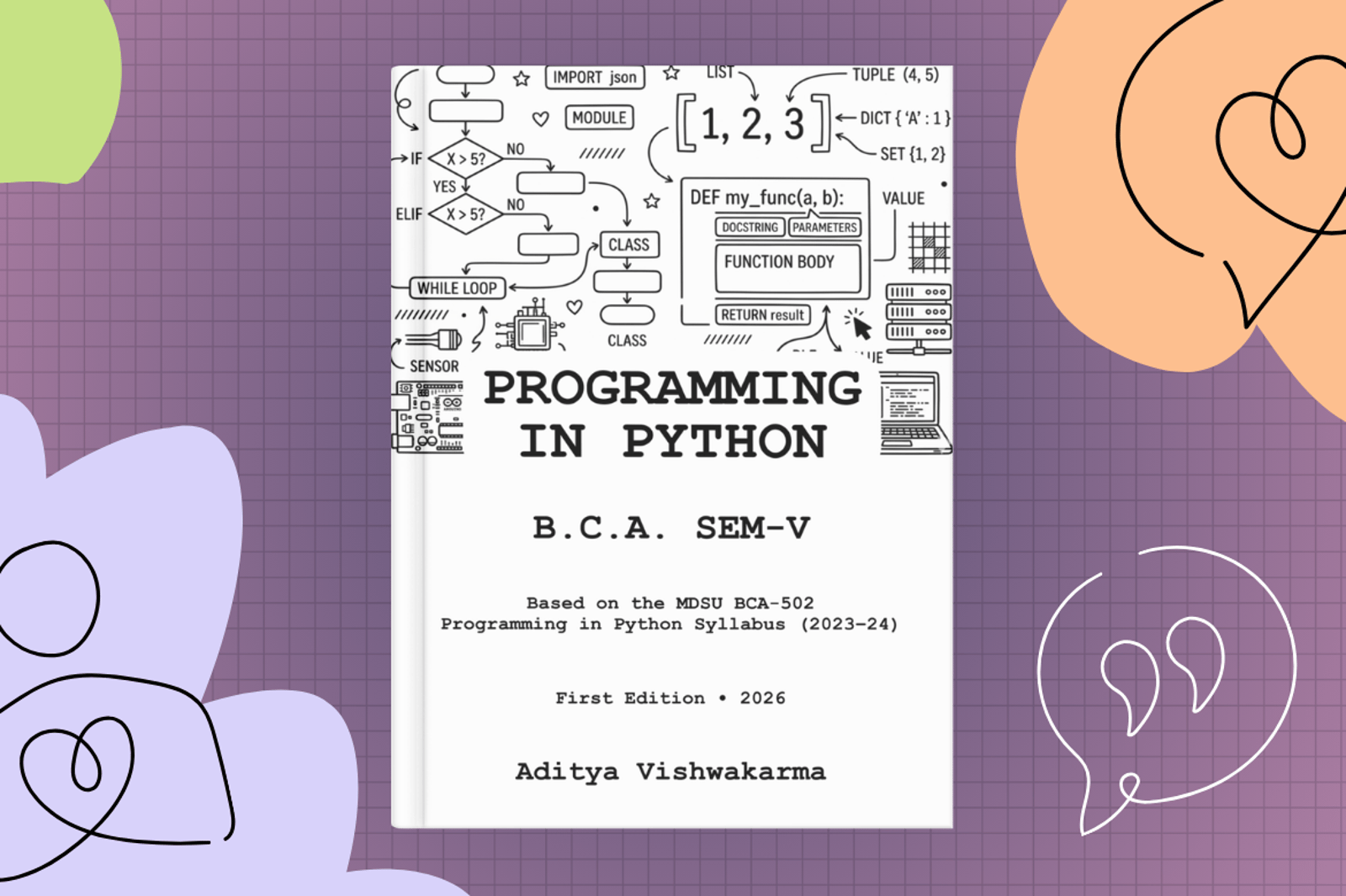 Programming in Python - BCA-502 (Sem-V, MDSU) with Aditya Vishwakarma