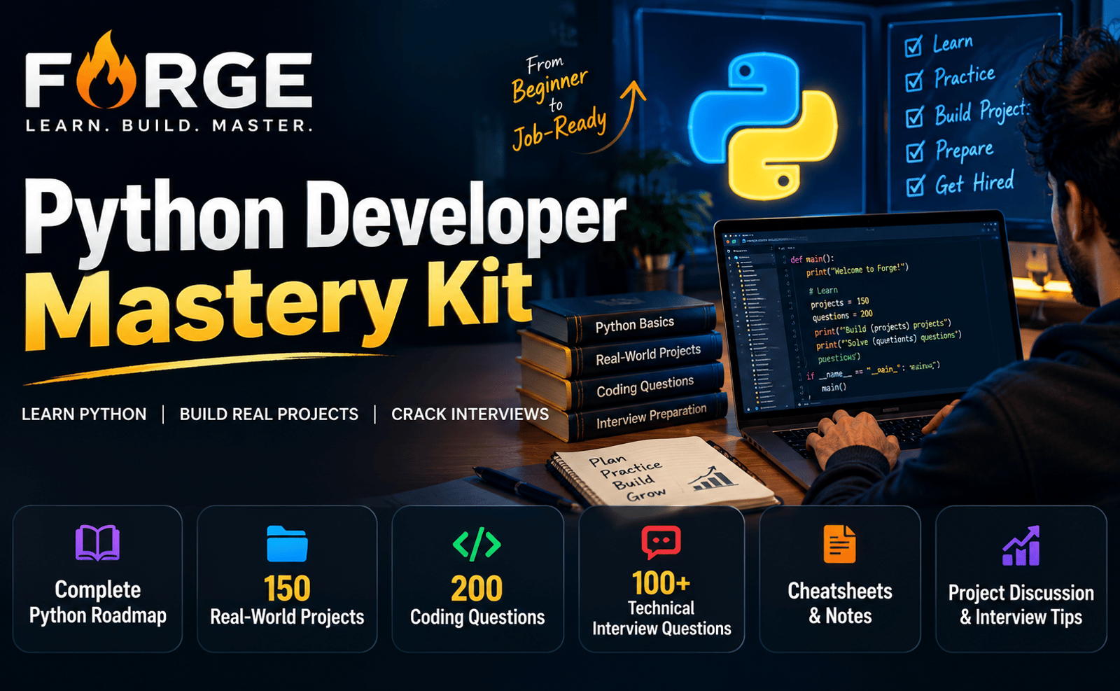 PyForge — Python Developer Mastery Kit with Priyanka Todkar