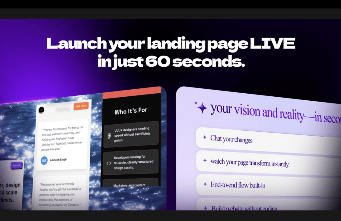 Sites Landing Page Demo